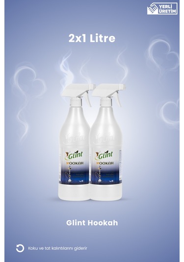 Glint Hookah 2x1 Litre Bitkisel İçerikli Nargile Temizleyici