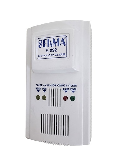 Sekma S092 Alarmlı Doğalgaz LPG Dedektörü