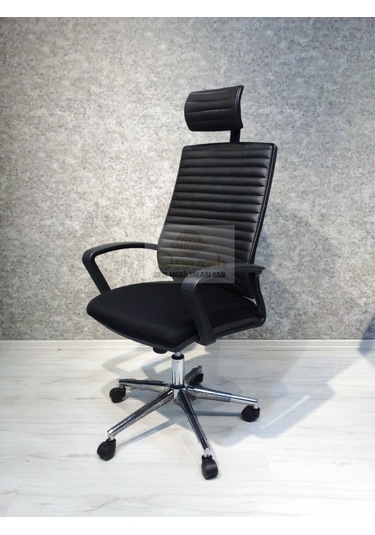 Petek Başlıklı Yönetici Koltuğu Deri