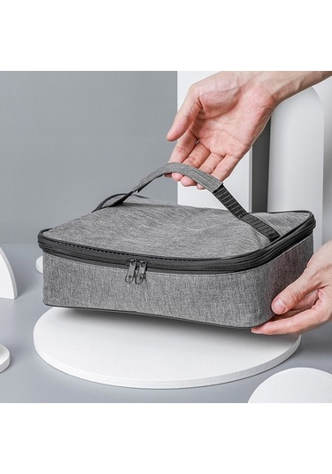 Termal Öğle Yemeği Çantası Yalıtımlı Soğutucu Çantalar S Çok Renkli