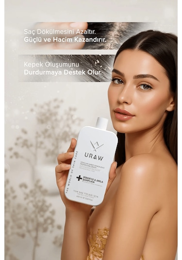 Uraw Biberiye & Amla Özlü Saç Bakım Şampuanı 400 ML
