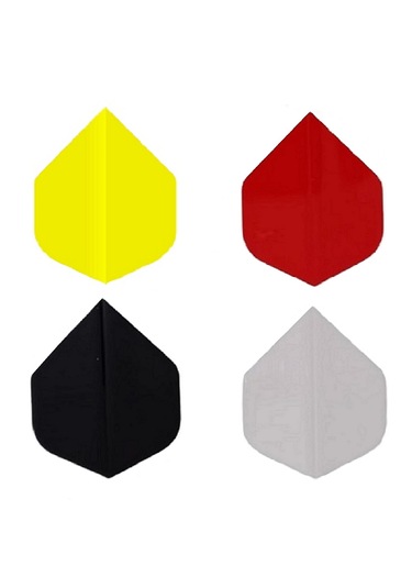 4 Set 12 Adet 4 Renk Dart Flight-flayt-kanat. 100 Mc