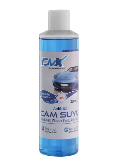 Divortex -60 Derece Konsantre Antifrizli Cam Suyu 5x 250 ML