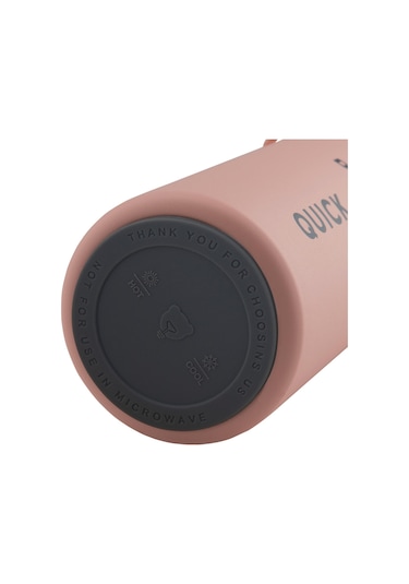 Daima Quick 650 Ml 12 Saat Sıcak, 12 Saat Soğuk Pembe Termos Pembe