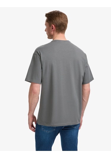 Pierre Cardin Erkek Antrasit Tişört Basic 50325300-vr006