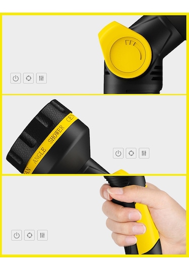 Suntek Basınçlı Yıkama Makinesi, Hortum Püskürtme Kafası