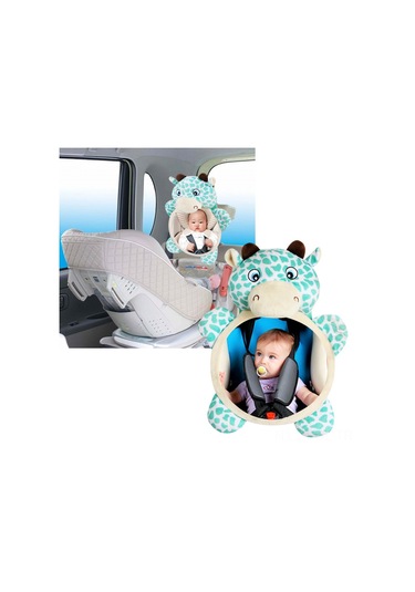 Padalink Bebe Güvenlik Geribakış Aynası, Otomobil Bebek Koltuğu İzleme Aynası, Geniş Görünüm, Toksik Olmayan, Dayanıklı, Kolay Kullanıma Uygun