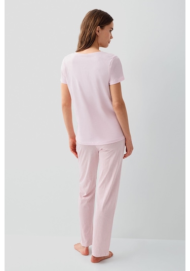 Pierre Cardin Kadın Pembe Pijama Takım Pc9202-s-v1 Pembe