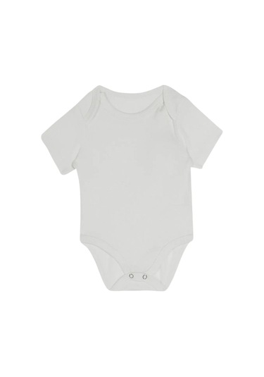 Bebek Kısa Kol Body Krem