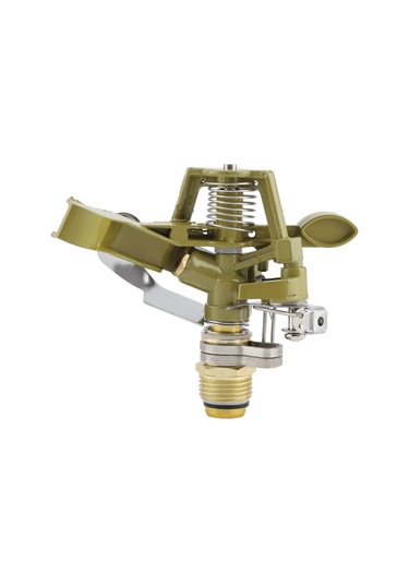 Hangfox Cinko Alaşımlı Toprak Takımı İle Zink Kuş Sulama Sprinklerı - 360 Derece Açı Ayarı, Çiftlik Bahçe Çim Alanı Sulama Sistemi