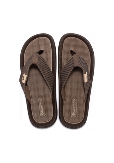 Dunas Erkek Parmak Arası Terlik Kahverengi 39/46 Kahverengi