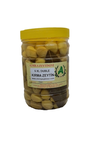Almila Zeytinevi 6 XL Domat Kırma Zeytin 1 KG