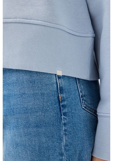 Loft Kadın Sweatshirt Mavi