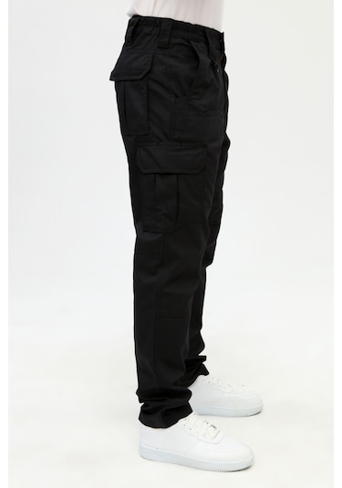Uniprom Tokyo Model Outdoor Taktical Pantolon, Taktik Pantolon, Ripstop Kumaş Siyah
