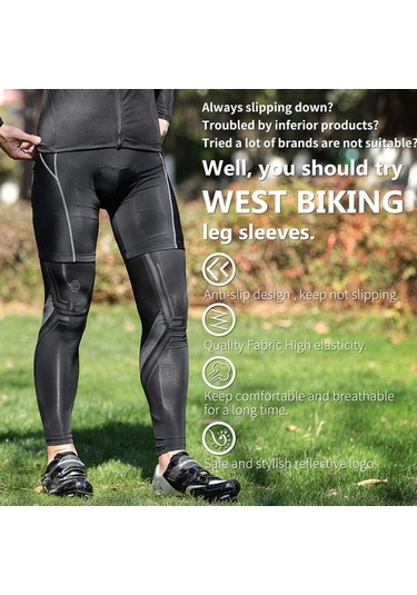 West Bıkıng Yaz Buz İpekleri, Güneş Kremi Bacak Kılıfı. Bisiklet Anti - Uv Bacak Kılıfı, Erkek Kadın Kol Bacak Isıtıcıları. Çok Renkli Çok Renkli