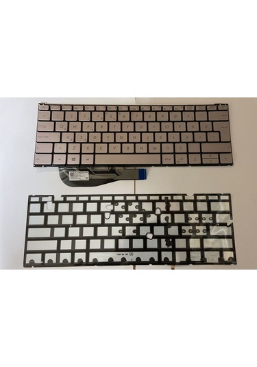 Asus Uyumlu Ux390 Tr Rose Siyah Notebook Klavyesi