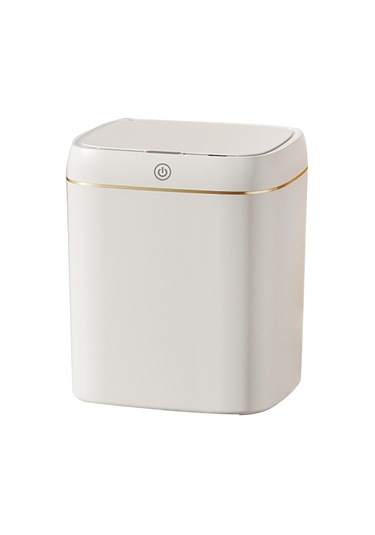 Suntek Mutfak Banyo Ofis 11l Için Sensör Çöp 11-litre Beyaz