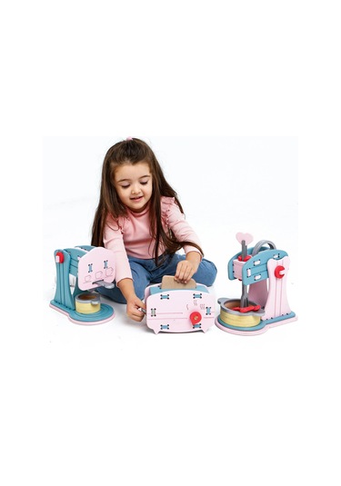 Ahşap Mutfak Gereçleri Oyuncak Seti