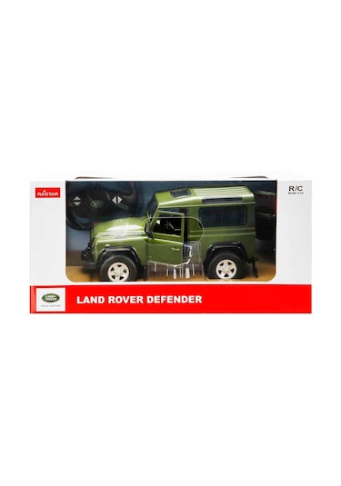 Rastar 1:14 Land Rover Defender Uzaktan Kumandalı Araba - Yeşil Standart Yeşil