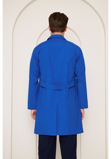 Alpaka Kumaş Hastane Bay Sax Mavi