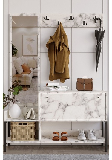 Decormet Nonso Ayakkabılık Carrara Marble Diğer