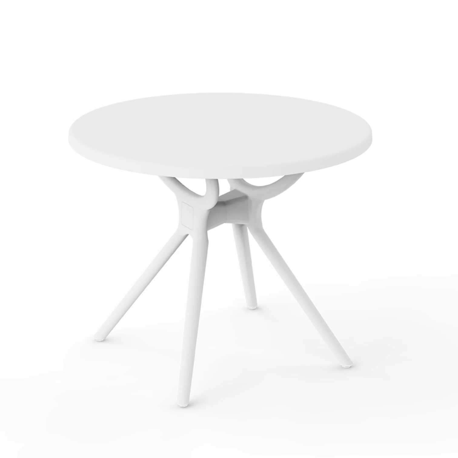 Himalaya 80 Cm Yuvarlak Masa Beyaz