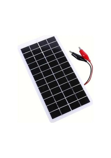 Besthome1 10w Timsah Klipsi Solar Şarj Cihazı, Araç/kamp Seyahat, Telefon/vantilatör