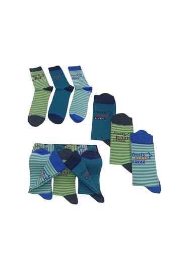 Garanti Çorap Eğlenceli Desenli Unisex Soket 3 Lü 1w Çok Renkli