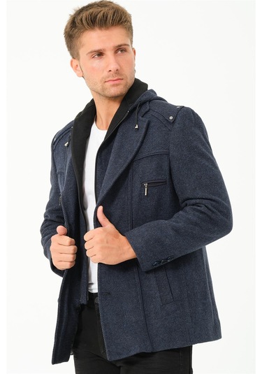 K7532 Dewberry Erkek Kaban-diagonal Lacivert Diagonal Lacivert