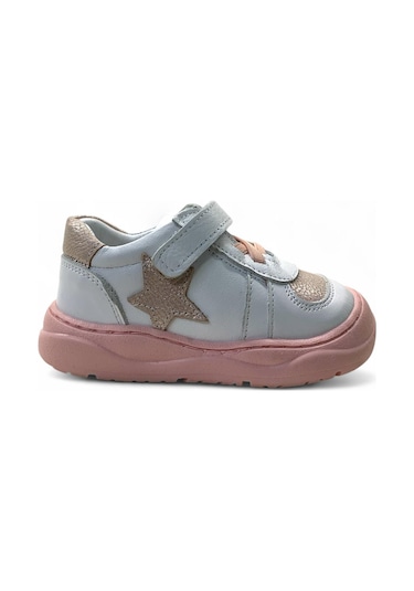 590 Bebek Deri Sneaker Beyaz