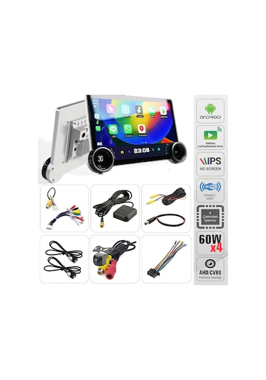 10.1'' Android Oto Tablet 2-32 Kameralı Rose Dc-8710bt-232