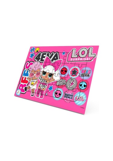 Laço Kids Lol 24 Parça Frame Puzzle