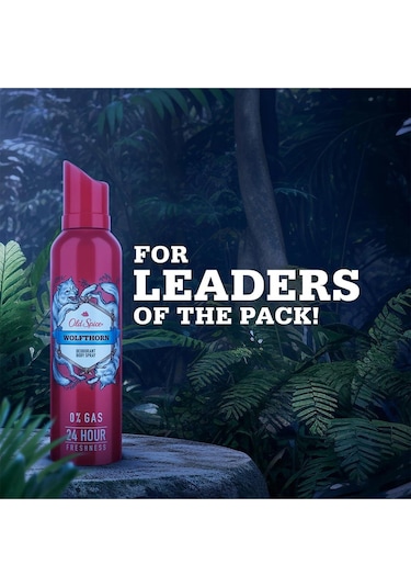 Old Spice Wolfthorn Erkek Deodorant Vücut Spreyi 140ml