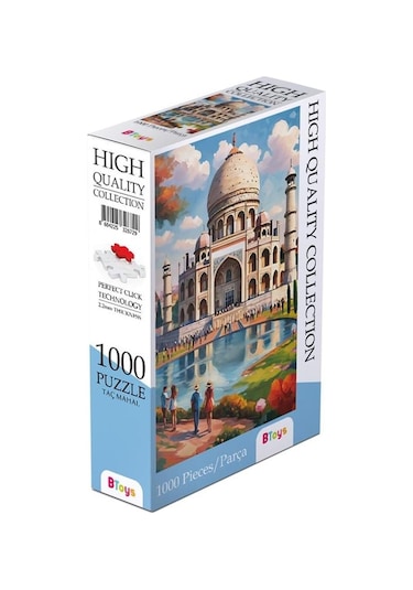 Btoys 1000 Parça Puzzle Tac Mahal 9029