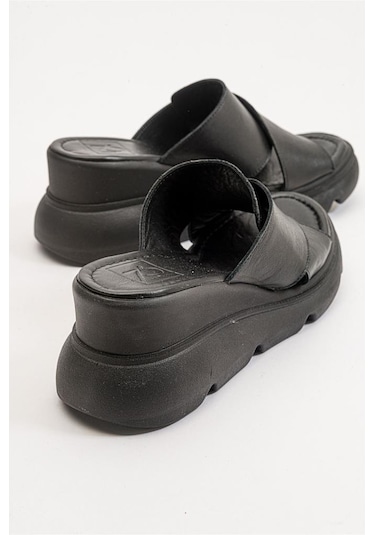 Zeyn Shoes 7673 Siyah Kadın Terlik 001