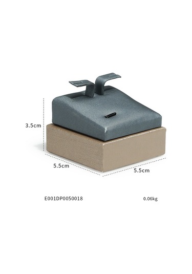 5.5x5.5x3.5 Cm Saplama Tutucu İnci Gri Takı Bilezik Küpe Ekran Standı Çok Renkli