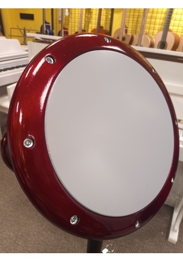 Darbuka Döküm Kaliteli Kırmızı - Akort Ayarlı Taşıma Çantası+metod