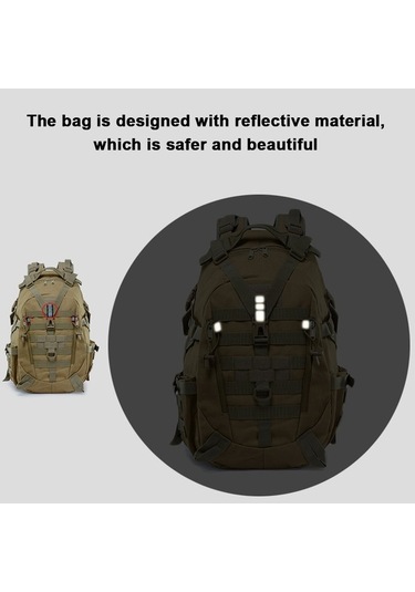 Dancemonkey Çok İşlevli Açık Hava Spor Sırt Çantası Büyük Kapasiteli Tırmanma Sırt Çantası Kamp Yürüyüş Trekking Oxford Kumaş Omuz Çantası Siyah