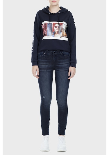 Armani Exchange Bayan Kot Pantolon S 6Gyj69 Y2Hjz 1500-Indigo İndigo Armani Exchange Bayan Kot Pantolon S 6Gyj69 Y2Hjz 1500-Indigo İndigo