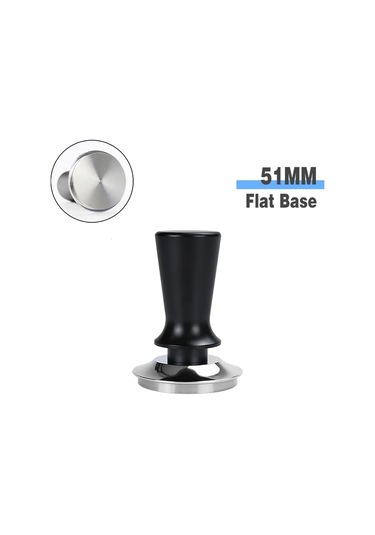 Dinosaurs Kahve Sabotajı Sabit Basınç 51mm Düz Taban Delonghi Breville Espresso Aksesuarları Barista Köşe Araçları İçin Kalibre Edilmiş 30lbs Diğer