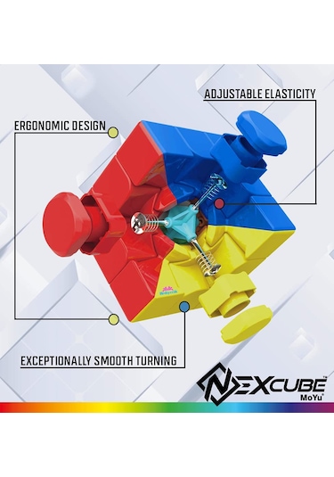 Nexcube Moyu 3x3 Zeka Küpü Akıl Küpü Rübik Küp Speed Cube