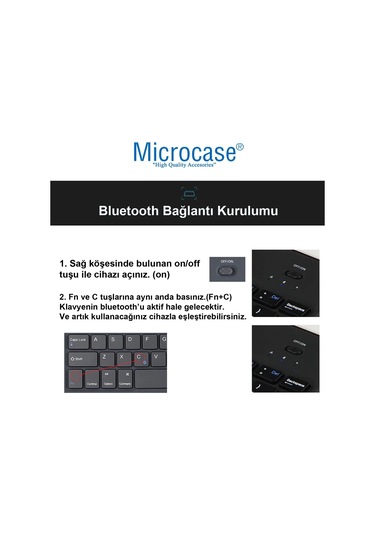 Lenovo Uyumlu Tab P11 (2. Nesil) BT Touchpad Klavye+Stand AL2756