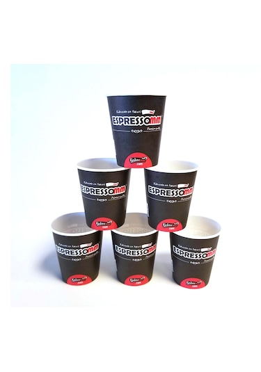 Espressomm Karton Bardak 7 Oz - 500 Adet