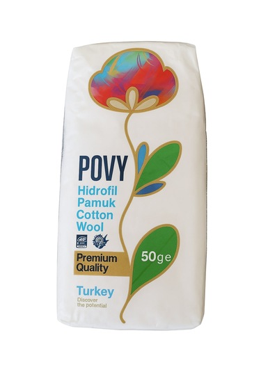 Povy Hidrofil Pamuk 50 Gram