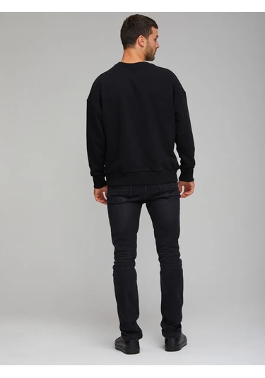 Urban Siyah Y2k Swot Kapüşonlu Süveter 126818522 Siyah