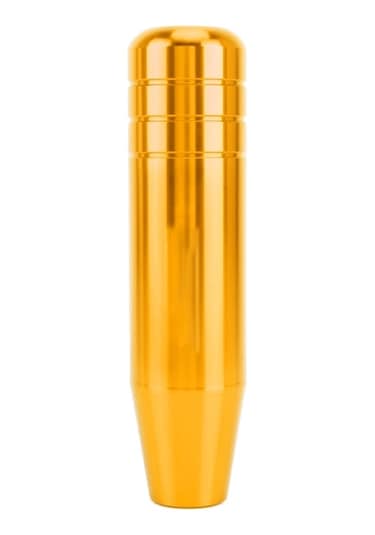 Sones Evrensel Uzun Şerit Şekli Araba Vites Topuzu Modifiye Vites Kolu Topuzu, Uzunluk: 13cm Altın