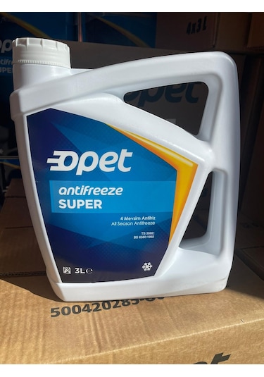 Opet Antifriz 3 Litre 4 Mevsim Süper Antifreeze