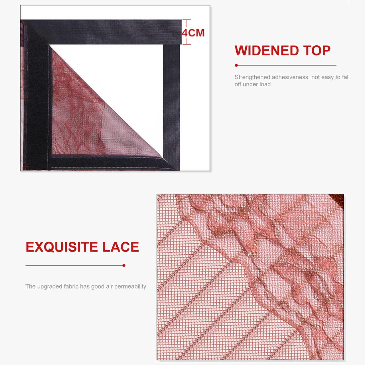 Youmex 80x210 Cm Siyah Magnetik Moskit Örtüsü - Yolluksuz, Perde Tipi, İnce Ağ Desenli, Kolay Kurulum, Ev/ofis Uygun Siyah