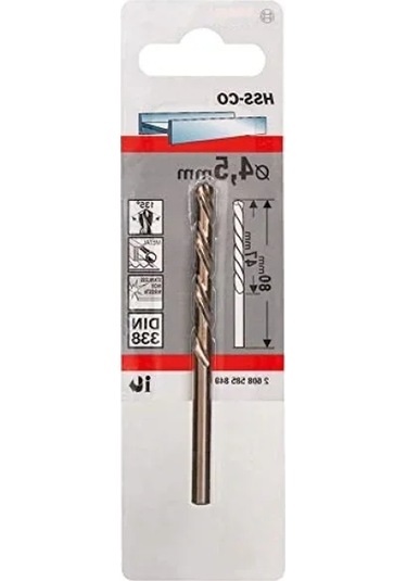 Hss-cobalt Metal Matkap Ucu - 4,5x80 Mm