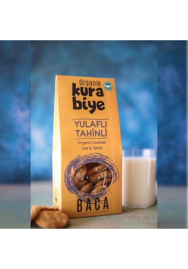 Baca Organik Yulaflı Tahinli Kurabiye 55 G